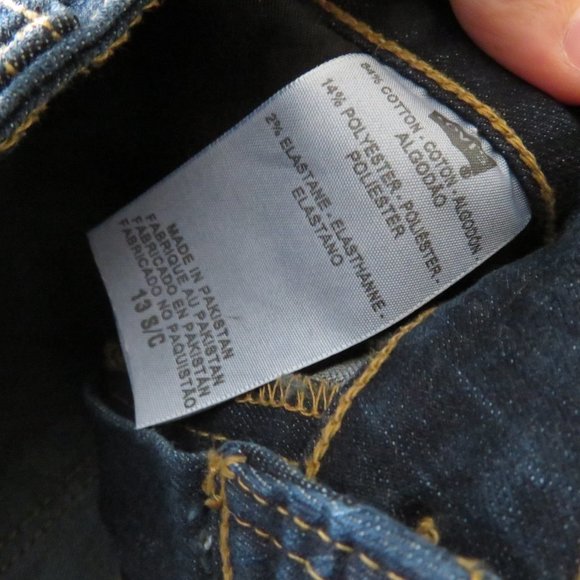 Levi's  - Dark Wash 535 Leggings Size 13 (new no tag) - Picture 4 of 4